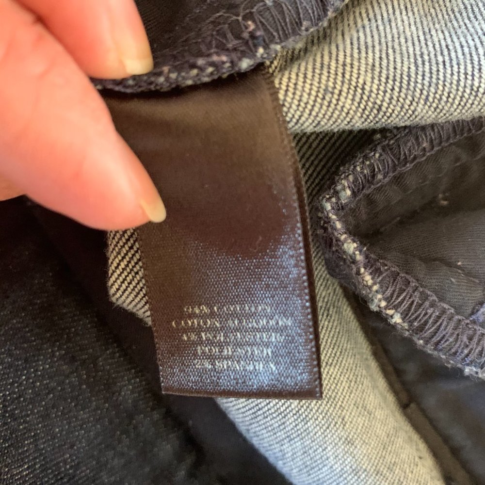 Ann Taylor Size 6 Dark Blue Bootcut Jeans - Picture 8 of 9